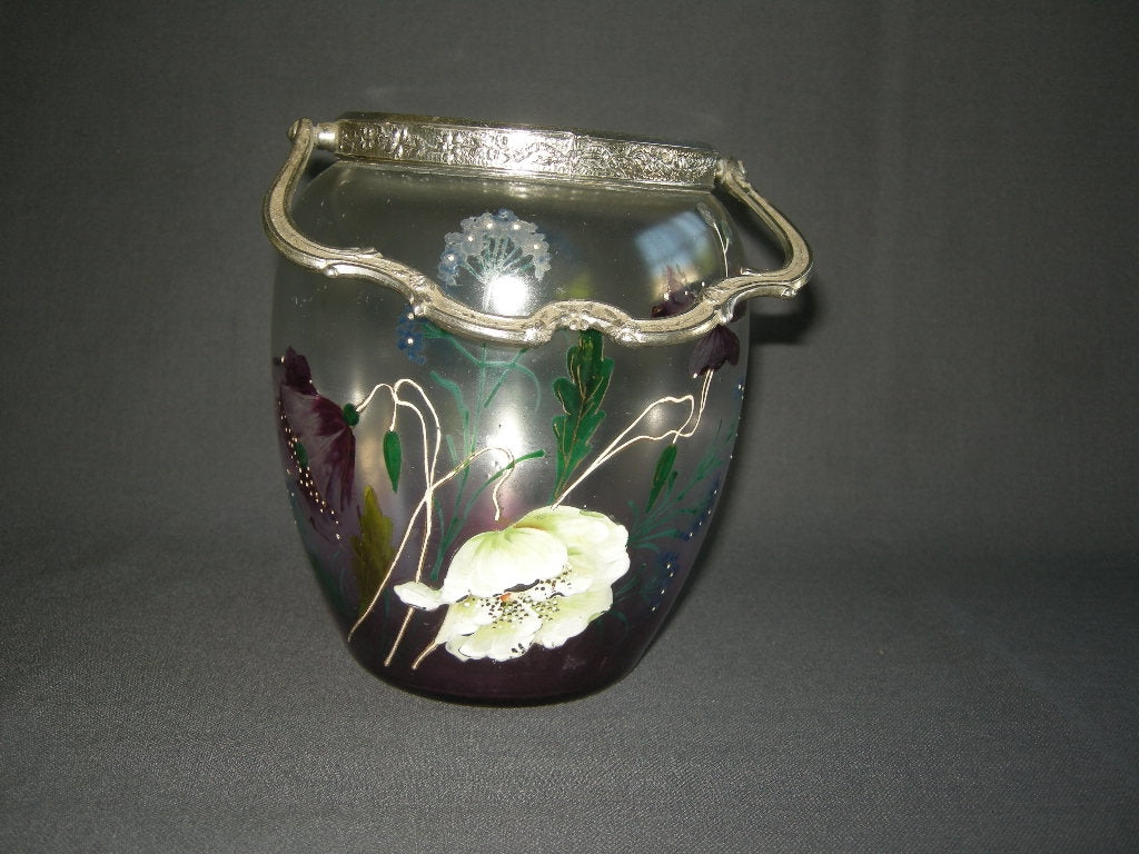 glas - kristal ijsemmertjes 003. beschilderd