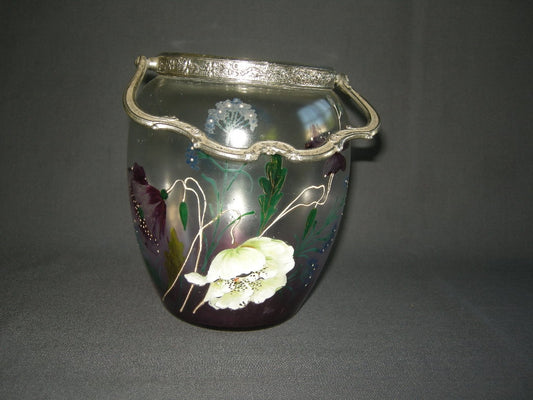 glas - kristal ijsemmertjes 003. beschilderd