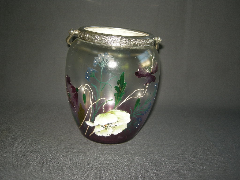 glas - kristal ijsemmertjes 003. beschilderd