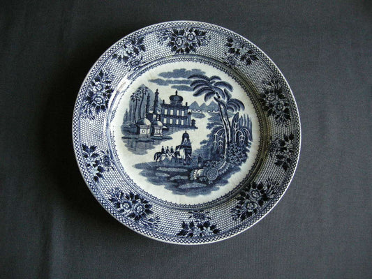 Societe Ceramique Delhi 003. dinerbord met craquelé