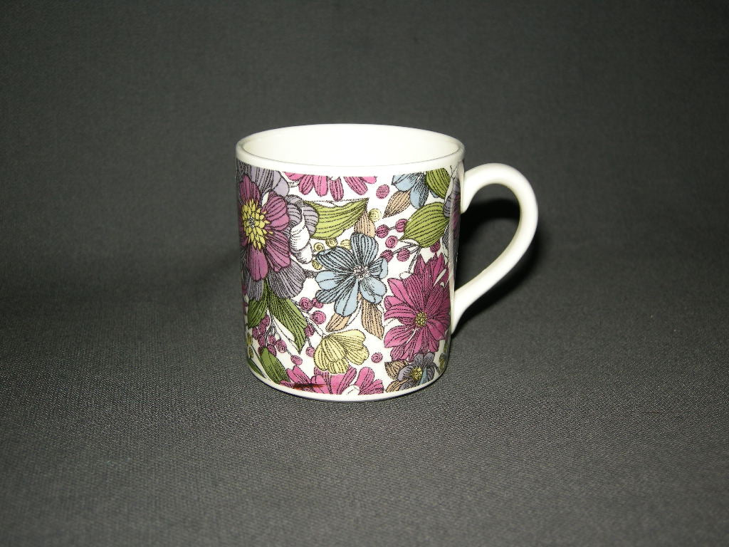 Royal Sphinx Paisley kop & schotel laag los kopje blauw/paars