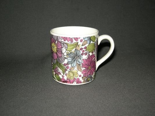 Royal Sphinx Paisley kop & schotel laag los kopje blauw/paars
