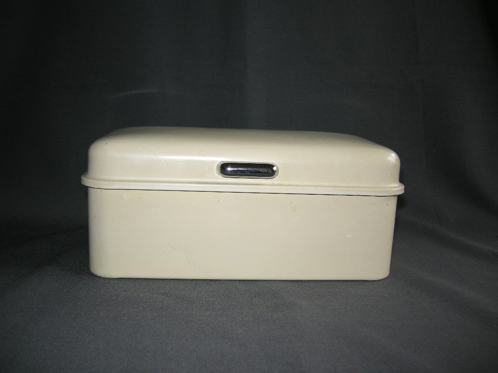 emaille crème 003. voorraadtrommel