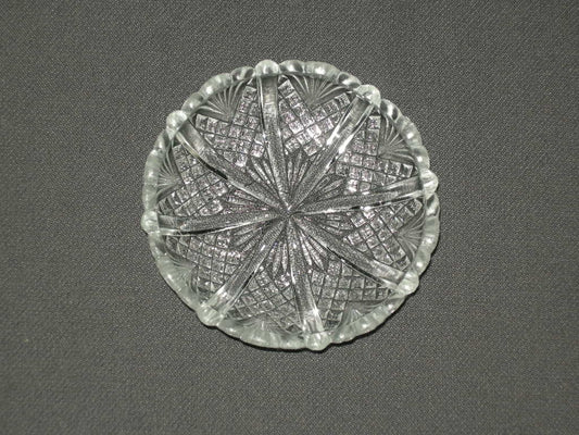 glas - kristal petitfourbordjes 004. 1 bordje