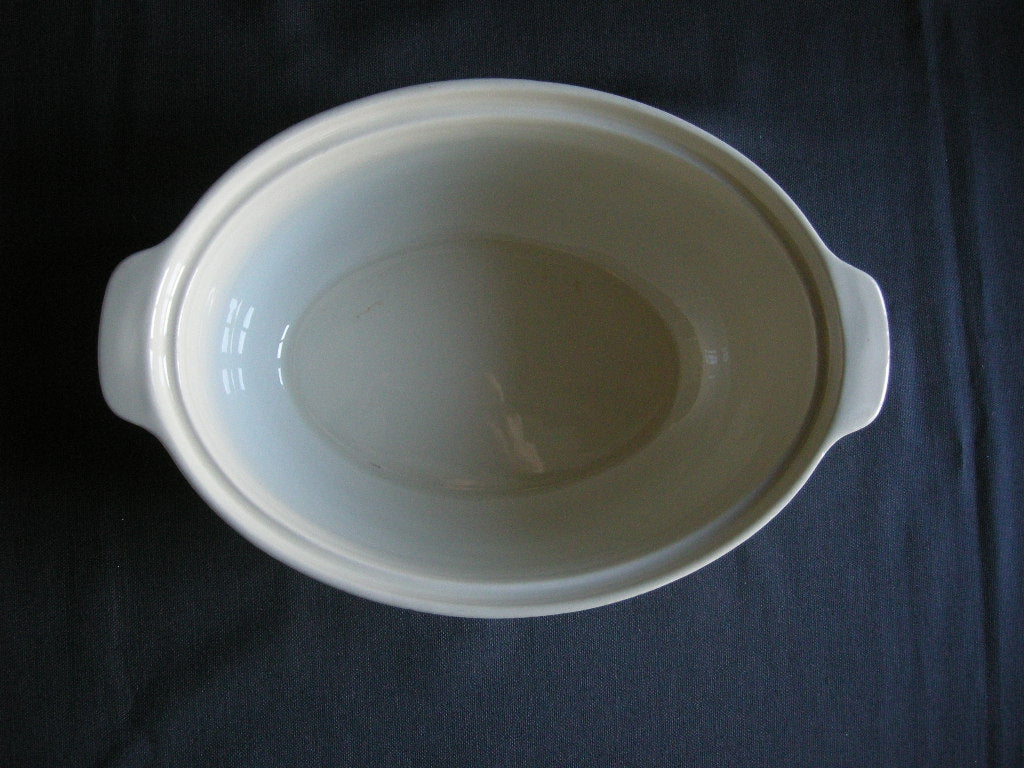 Petrus Regout parafeu geel 004. ovale schaal