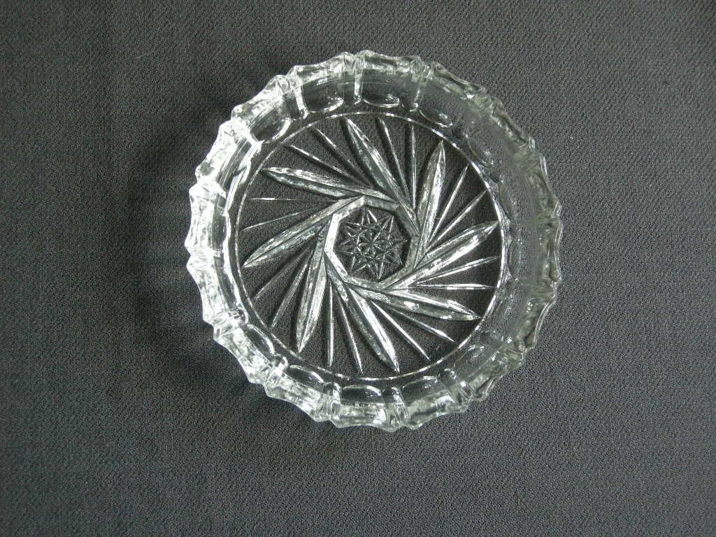glas - kristal onderzetters 004b. 12 onderzetters