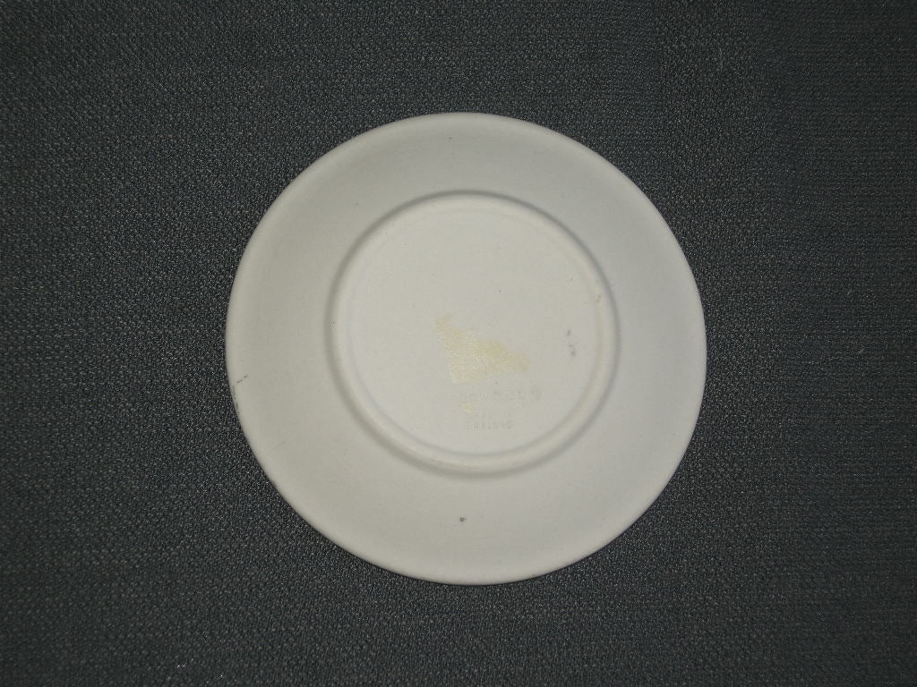 Wedgwood Jasperware wit - blauw 004. petit-four bordje