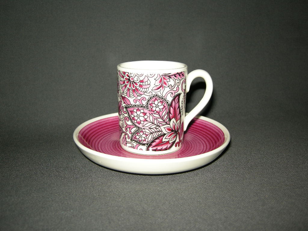 Royal Sphinx Paisley kop & schotel espresso rose
