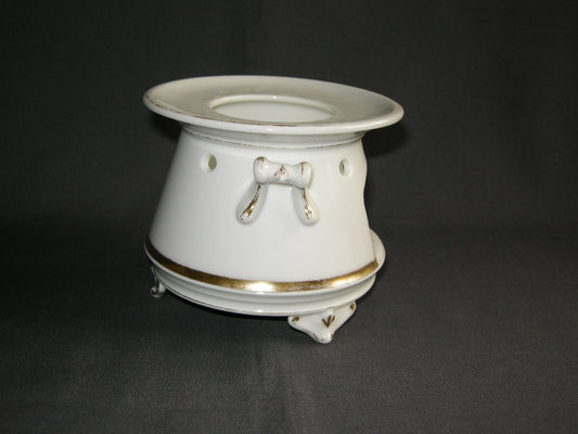 Petrus Regout wit - goud 004. theelichtje