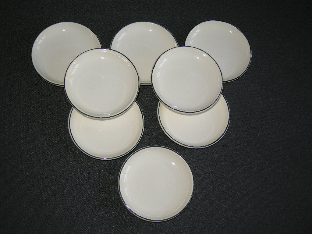 diverse petit-fourstellen en -bordjes 004. decor 578 9-delige set