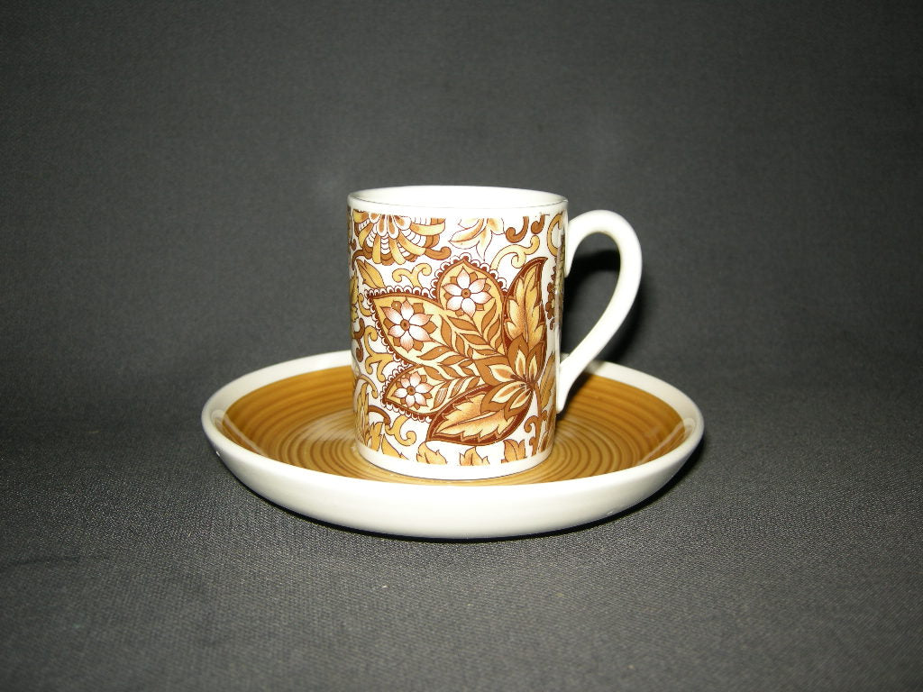 Royal Sphinx Paisley kop & schotel espresso lichtbruin