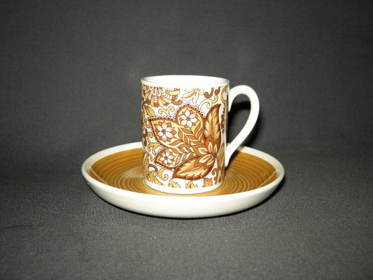 Royal Sphinx Paisley kop & schotel espresso lichtbruin