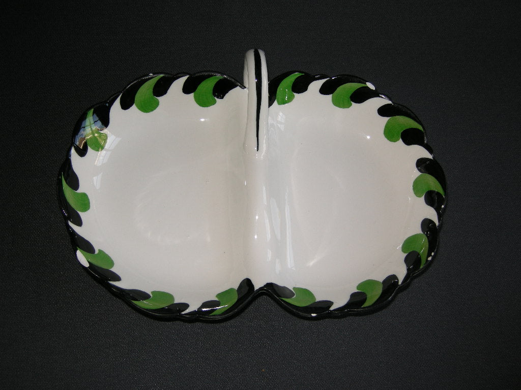 diverse petit-fourstellen en -bordjes 004. decor 578 9-delige set