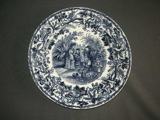 Societe Ceramique Vigne 002. wandbord / dinerbord