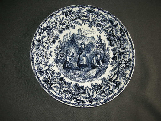 Societe Ceramique Vigne 003. wandbord / dinerbord