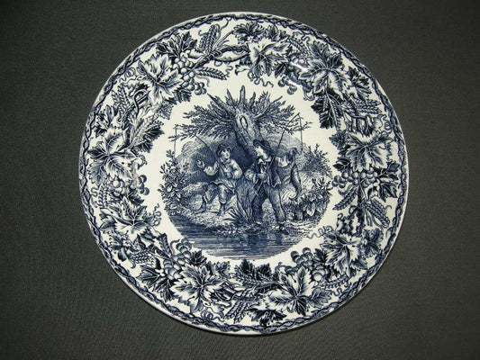 Societe Ceramique Vigne 006. wandbord / dinerbord
