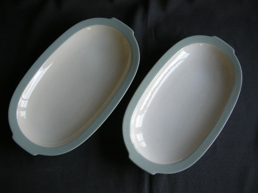 Petrus Regout pastel celadon 005. vleesschaaltjes