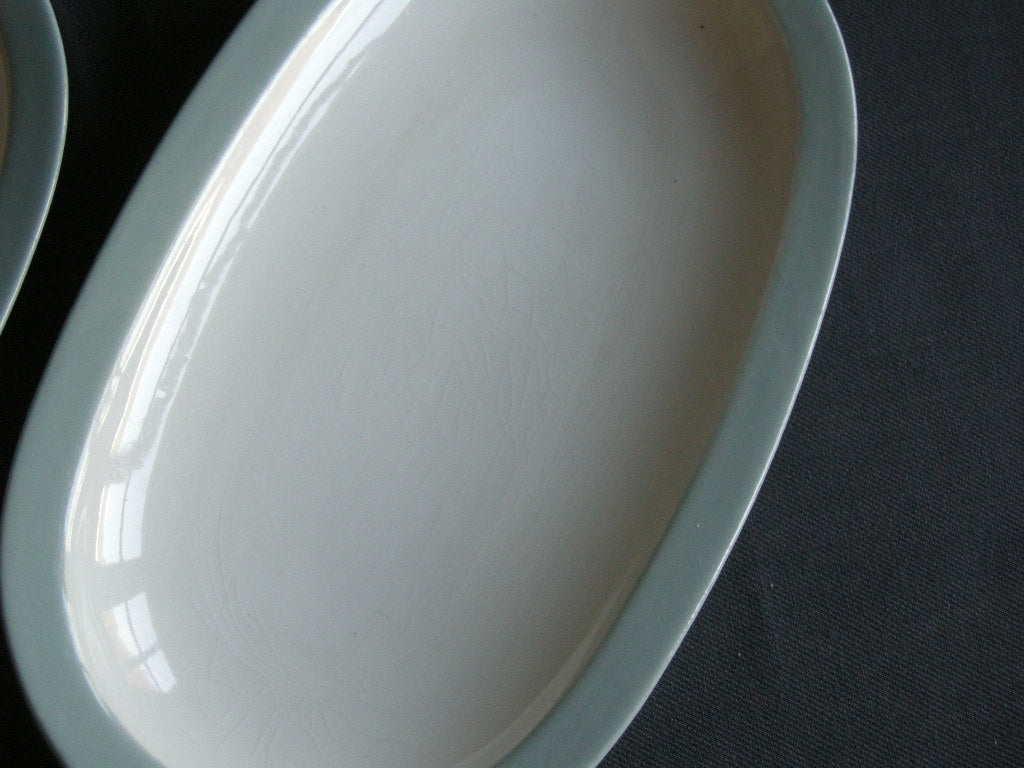 Petrus Regout pastel celadon 005. vleesschaaltjes