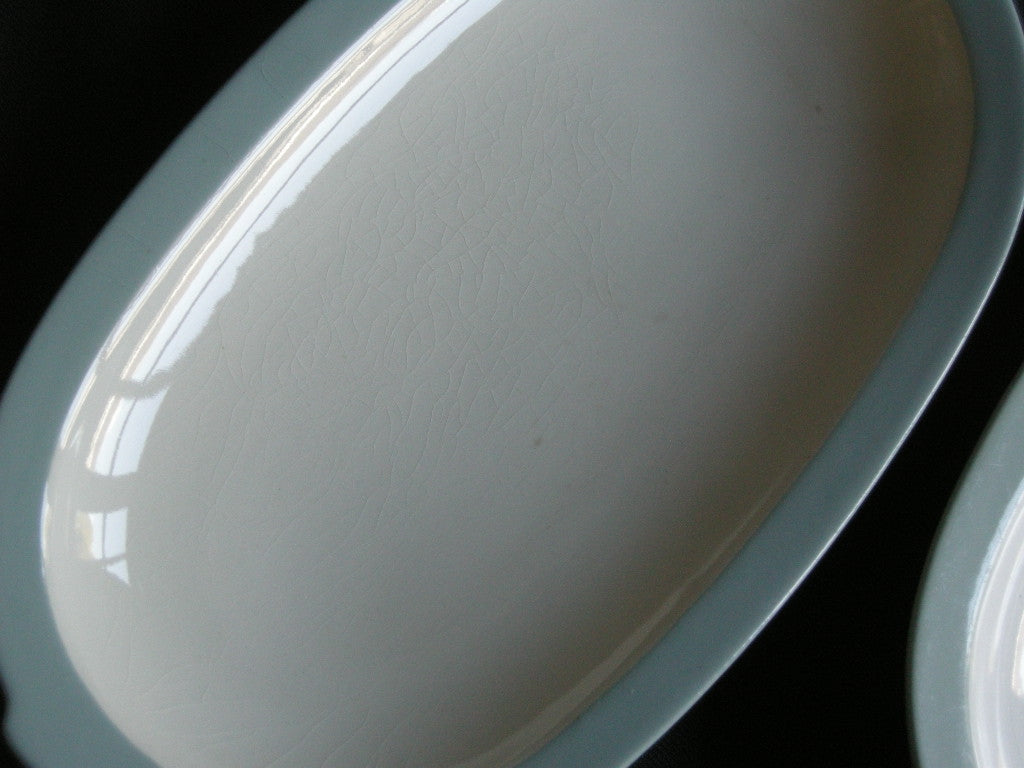 Petrus Regout pastel celadon 005. vleesschaaltjes