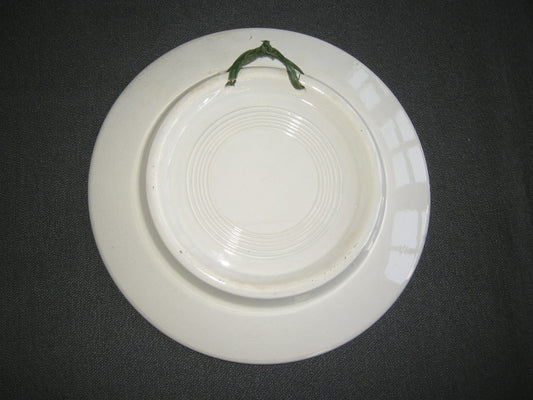 Elsterwerda Keramik blauw - witte wandborden 005. doorsnee 18 cm.