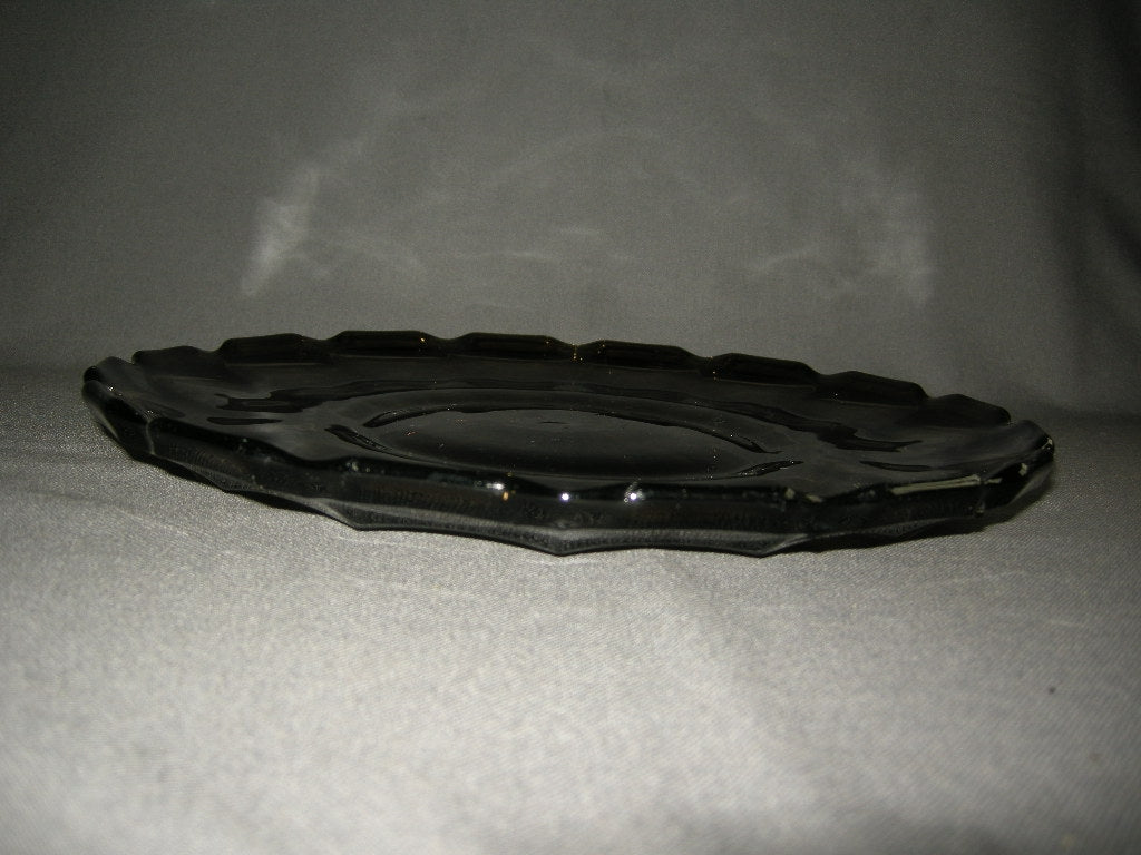 glas - kristal smoke 005. presenteerschaal