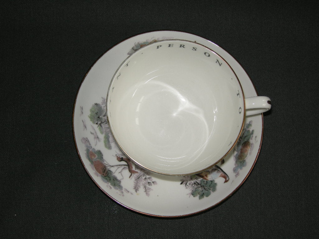 Royal Worcester VIP Shooting ontbijtkop & schotel