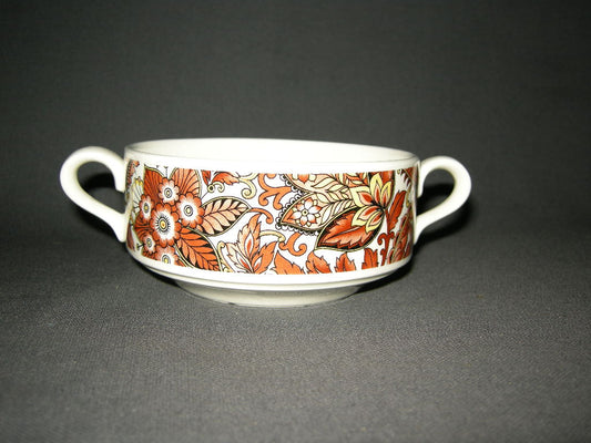 Royal Sphinx Paisley soepkop oranje/bruin