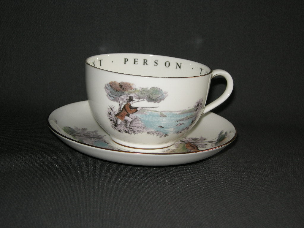 Royal Worcester VIP Shooting ontbijtkop & schotel