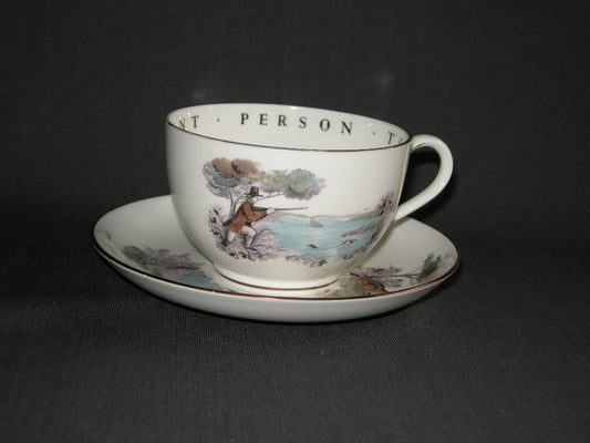 Royal Worcester VIP Shooting ontbijtkop & schotel
