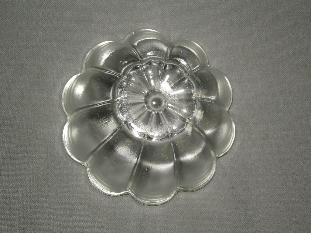diverse puddingvormen 006. rond, glas