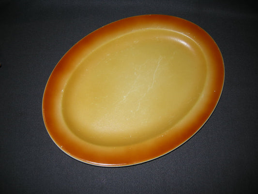 Petrus Regout parafeu oranje 006. ovale onderschaal