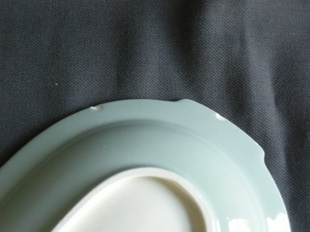 Petrus Regout pastel celadon 006. vleesschaaltjes