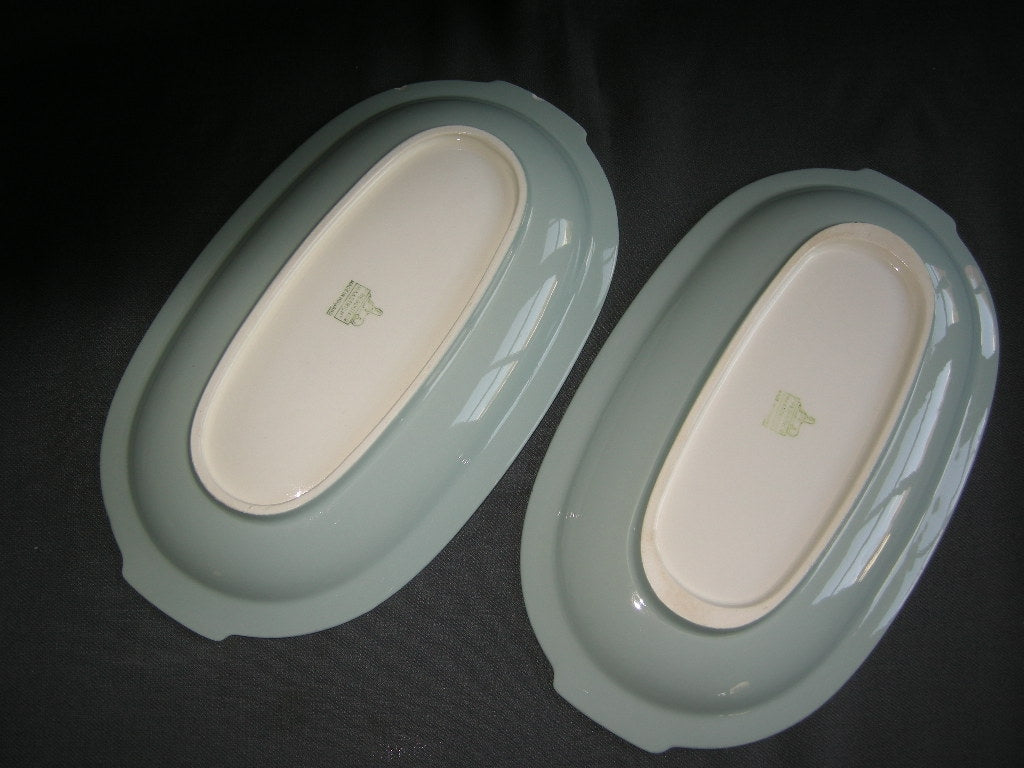 Petrus Regout pastel celadon 006. vleesschaaltjes
