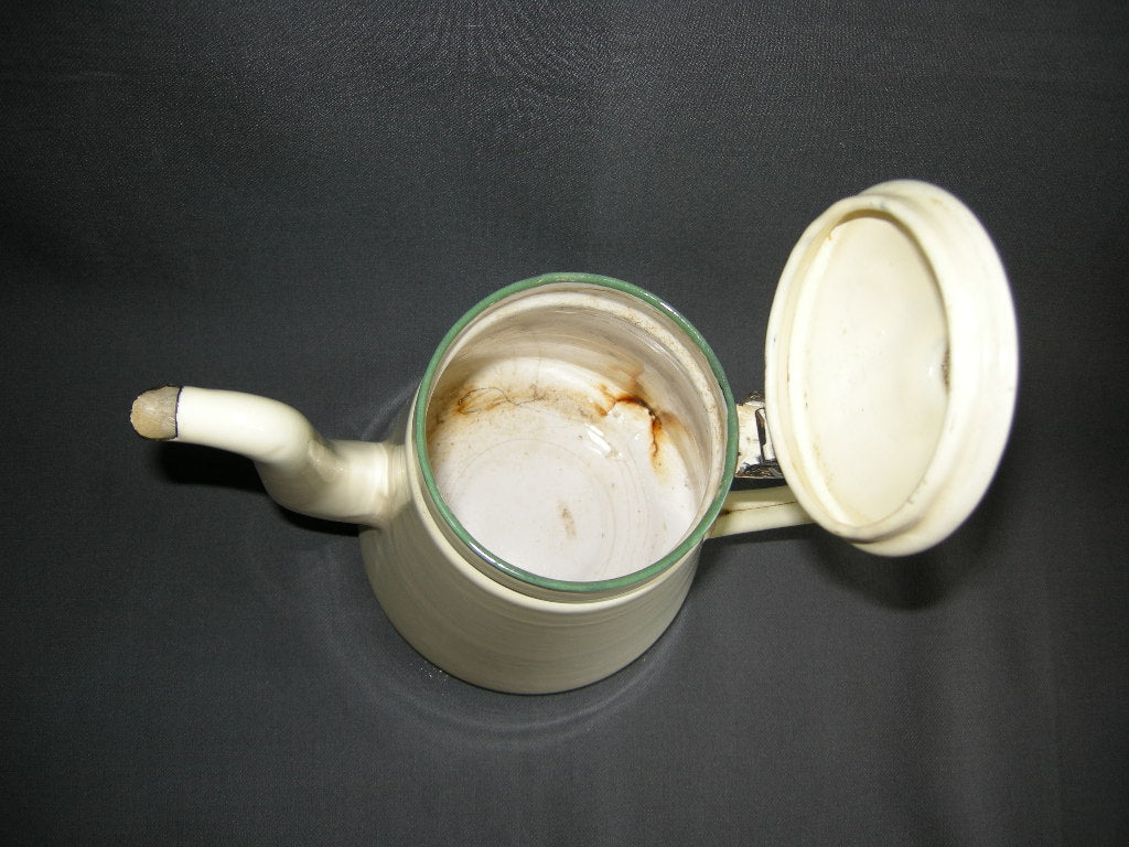 emaille crème 006. koffiepot