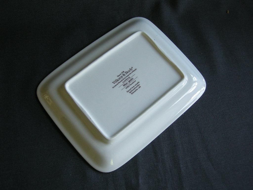Villeroy & Boch diverse 006. Mon Jardin, onderschaal botervloot, randje sleets