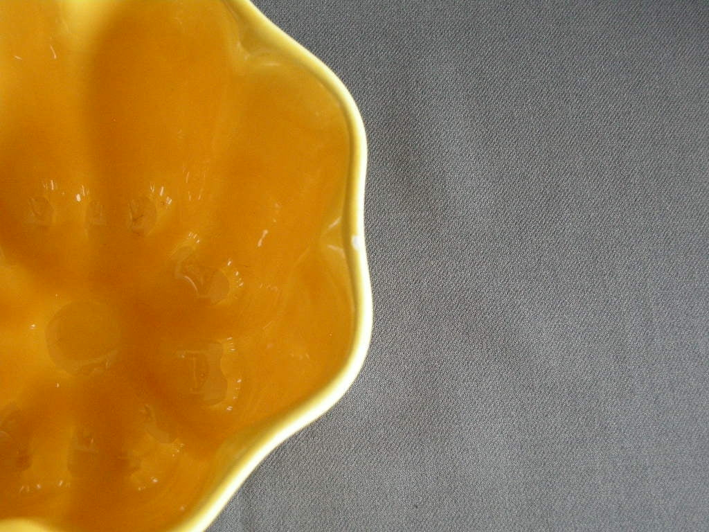 diverse puddingvormen 007. okergeel