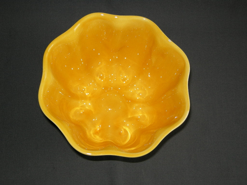 diverse puddingvormen 007. okergeel