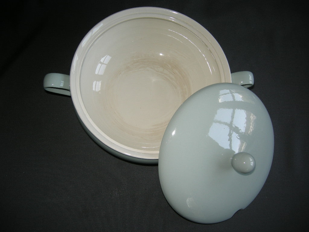 Petrus Regout pastel celadon 008. dekschaal