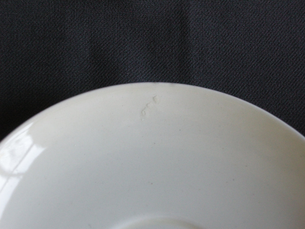 Societe Ceramique roomwit 008. kop & schotel
