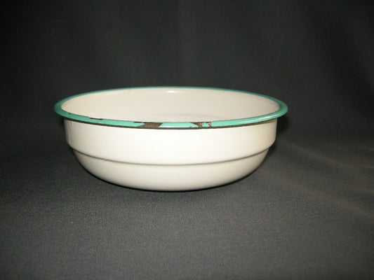 emaille crème 009. schaaltje