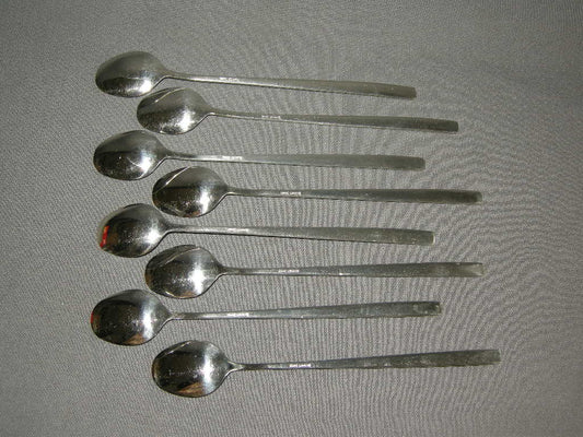 Gero Zilmeta diverse bestekdelen 009. 8 sorbetlepels 19,7 cm.