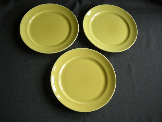 Villeroy & Boch fel geel 010. 3 borden O20 cm.