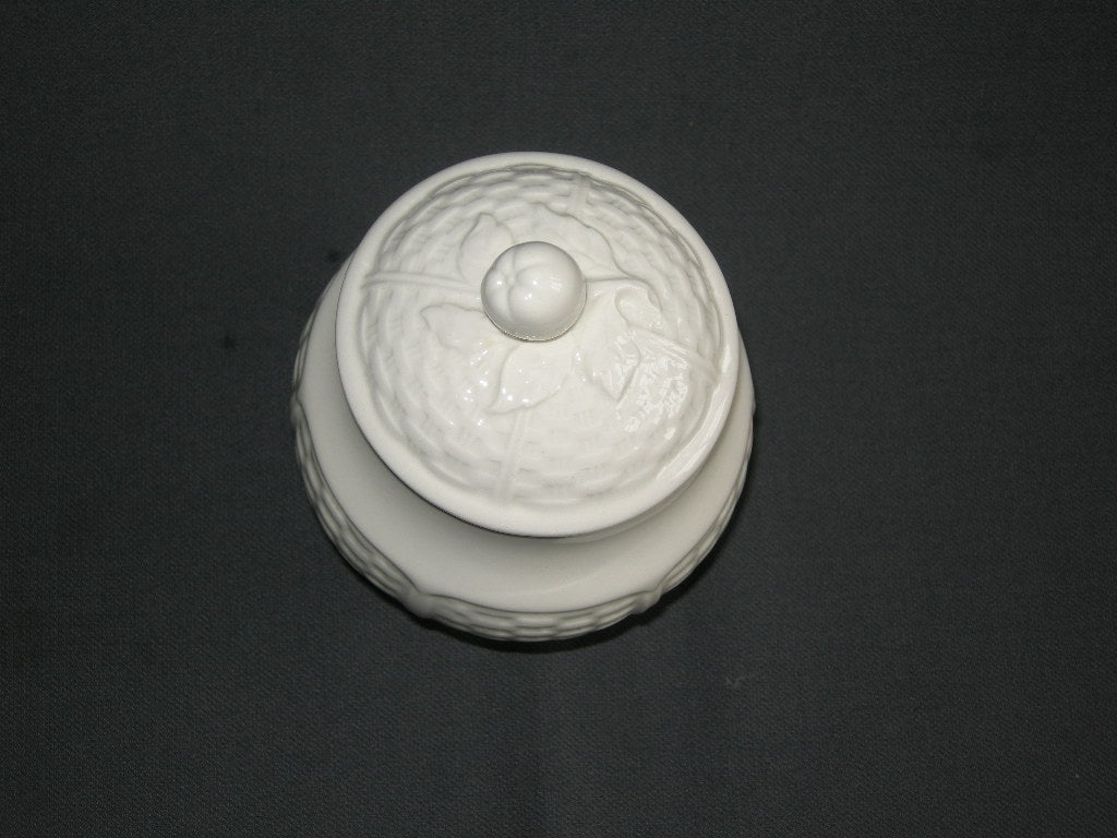 Wedgwood Willow Weave suikerpot / dekselpotje