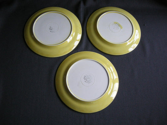 Villeroy & Boch fel geel 010. 3 borden O20 cm.