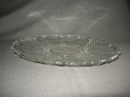 Gebruikt glas - kristal presenteerschalen 010. presenteerschaal