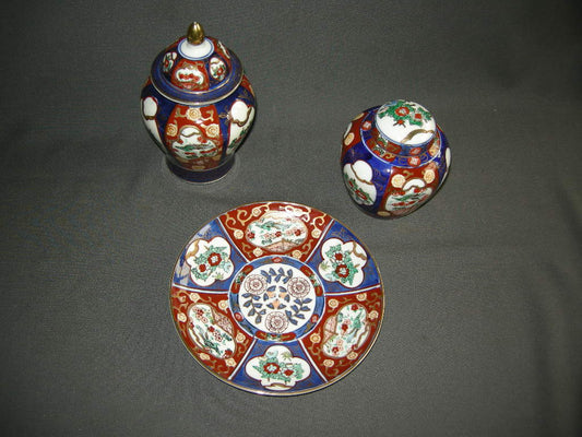 diverse Japans 010. 3-delige set Gold Imari