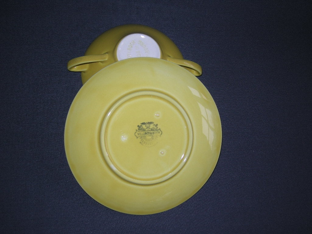 Villeroy & Boch fel geel 011. soepkop & schotel
