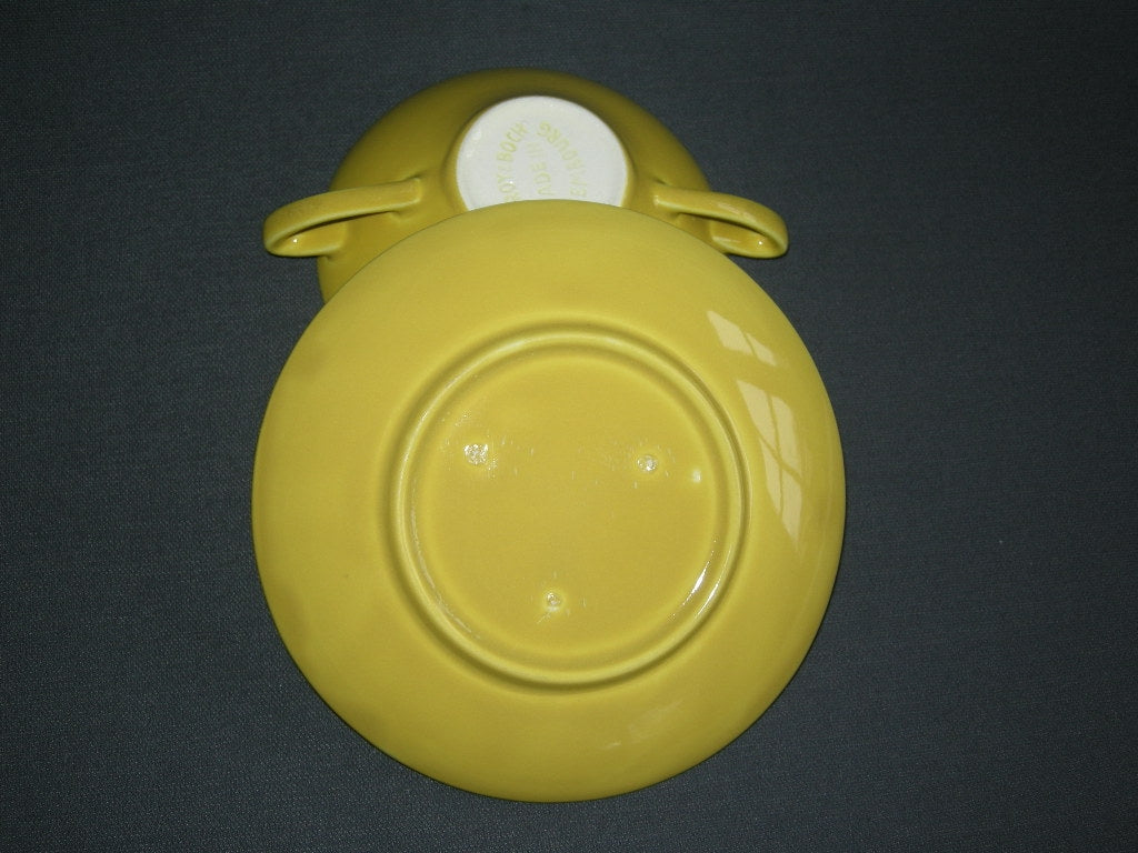 Villeroy & Boch fel geel 011. soepkop & schotel