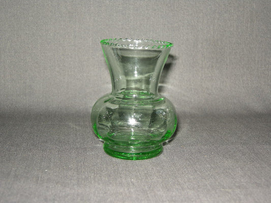 glas - kristal annagroen 011. violenvaasje
