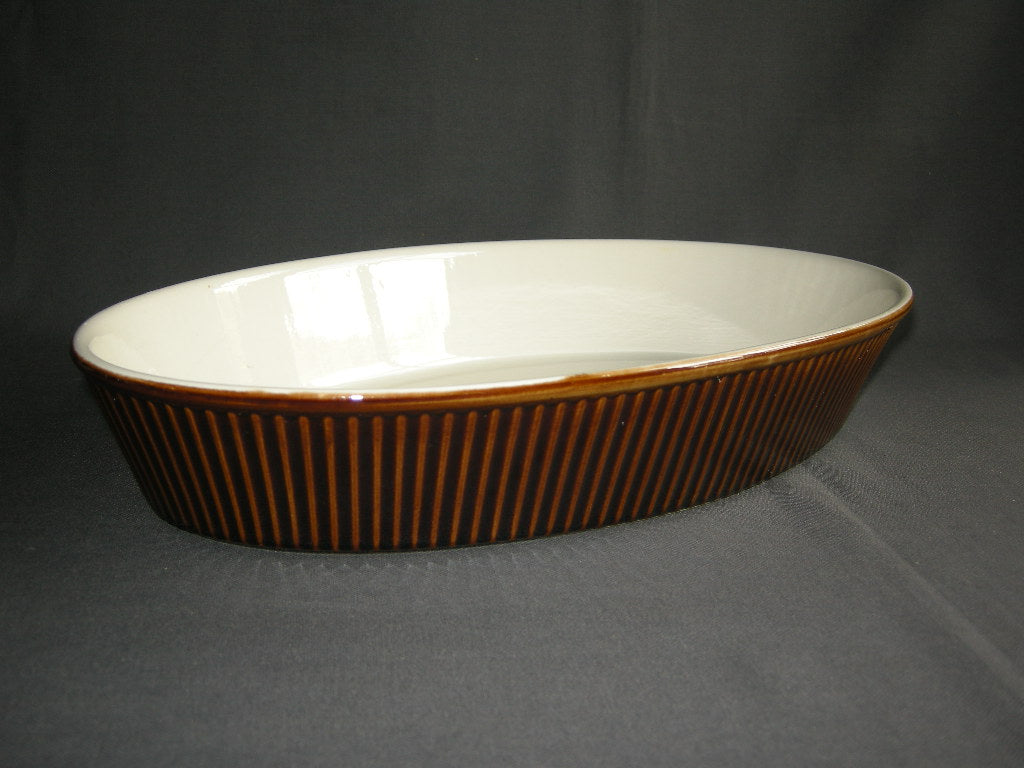Villeroy & Boch Brown Ribbed ovenschaal nr. 1